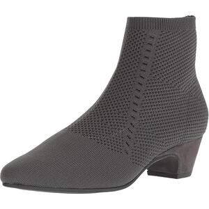 Eileen Fisher Purl Graphite Stretch Gray Women's Bootie Size 7 New Without Box
